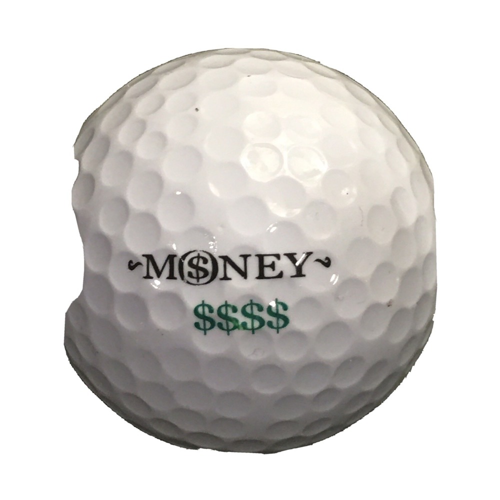 Money $$$$ National Open Country Club Course Links Logo Tour Slazenger Golf Ball